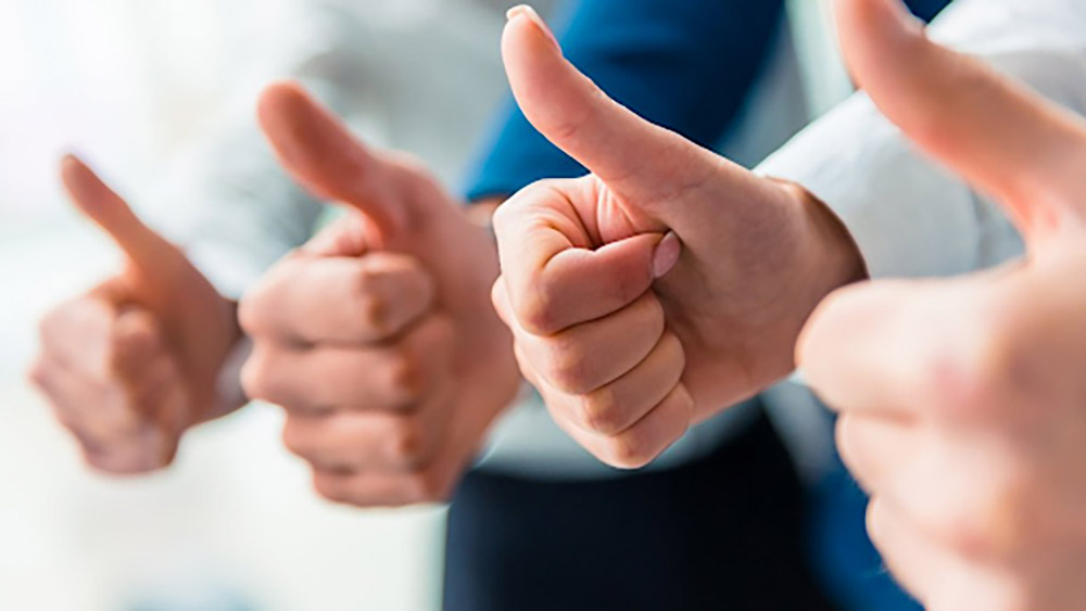 Thumbs up
